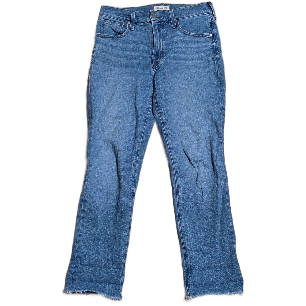Madewell‎ The Mid Rise Perfect Vintage Jeans Women's Size 27 Blue Medium Wash